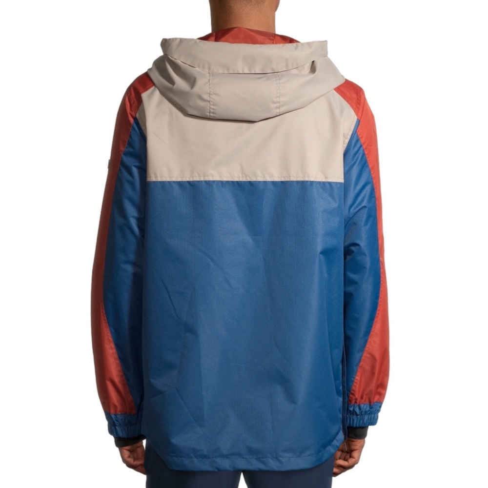 🆕 Swiss Tech Men's Hard Shell Ski/Snowboard
Color Block Pull-On Anorak Jacket - Picture 2 of 6